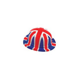 Union Jack Plastic Bowler Hat Pack of 3