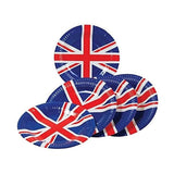 Union Jack Paper Plates 9" pack of 8