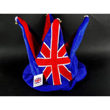 Union Jack Jester Hat - 4 points With Bells