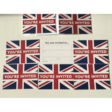 Union Jack Party Invites