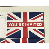 Union Jack Party Invites