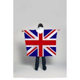 Union Jack Waterproof Poncho Union Jack Front and Back