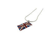 U J Enamel Necklace