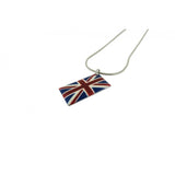 U J Enamel Necklace