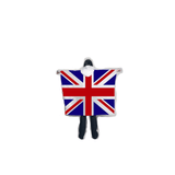 Union Jack Waterproof Poncho Union Jack Front and Back