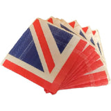 Union Jack Napkins Paper Serviettes - Pack of 20 - 33cm x 33cm