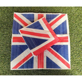 Union Jack Napkins Paper Serviettes - Pack of 20 - 33cm x 33cm