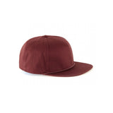 Topman Textured Snapback Cap Burgundy