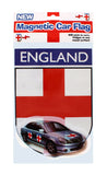 Assorted England Magnetic St George Shield /Car Motif Flag