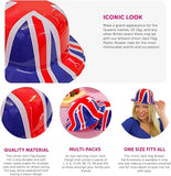 Pack of 6 American Flag Bowler Hats