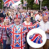 Pack of 6 American Flag Bowler Hats