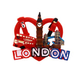 FRIDGE MAGNET HEART LONDON