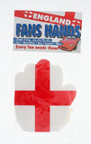 ENGLAND FANS HANDS FOR CAR MIRROR
