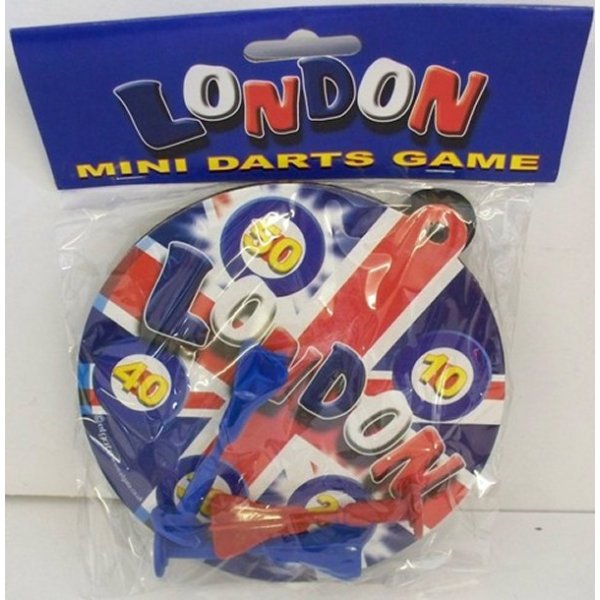 Union Jack Mini Darts Board Game