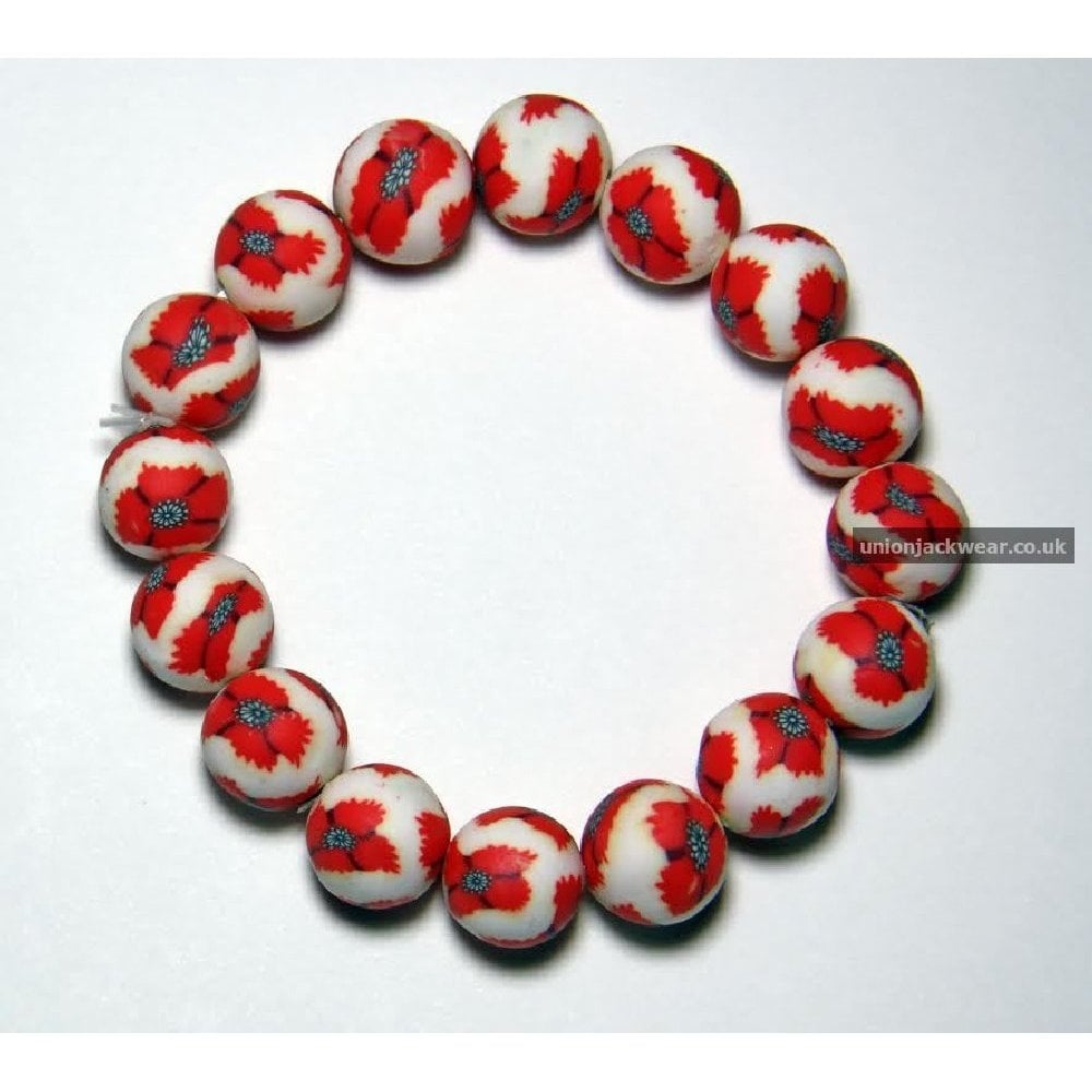 Poppy Fimo Bracelet
