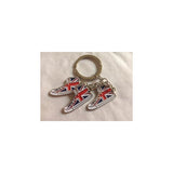 Union Jack Boots Keyring