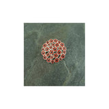 Multi Poppy Brooch Silver finish