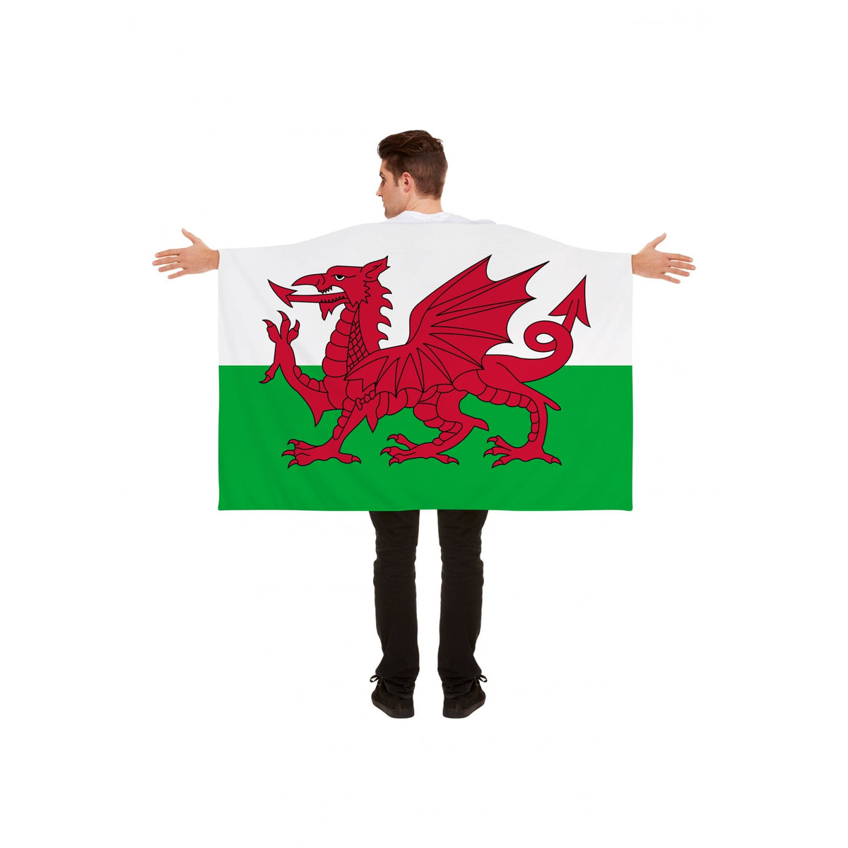 Wales Flag cape
