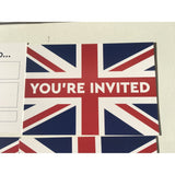 Union Jack Party Invites