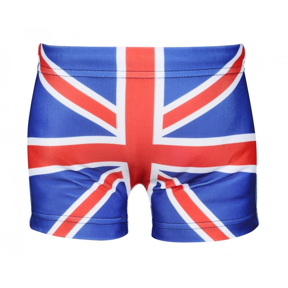 Kids Union Jack Swimming Trunks