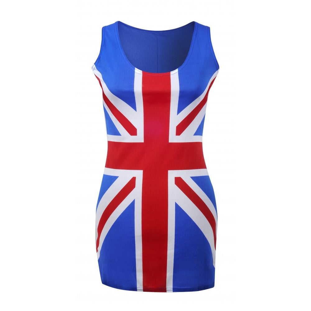 Ladies Union Jack Dress - Ginger Spice?