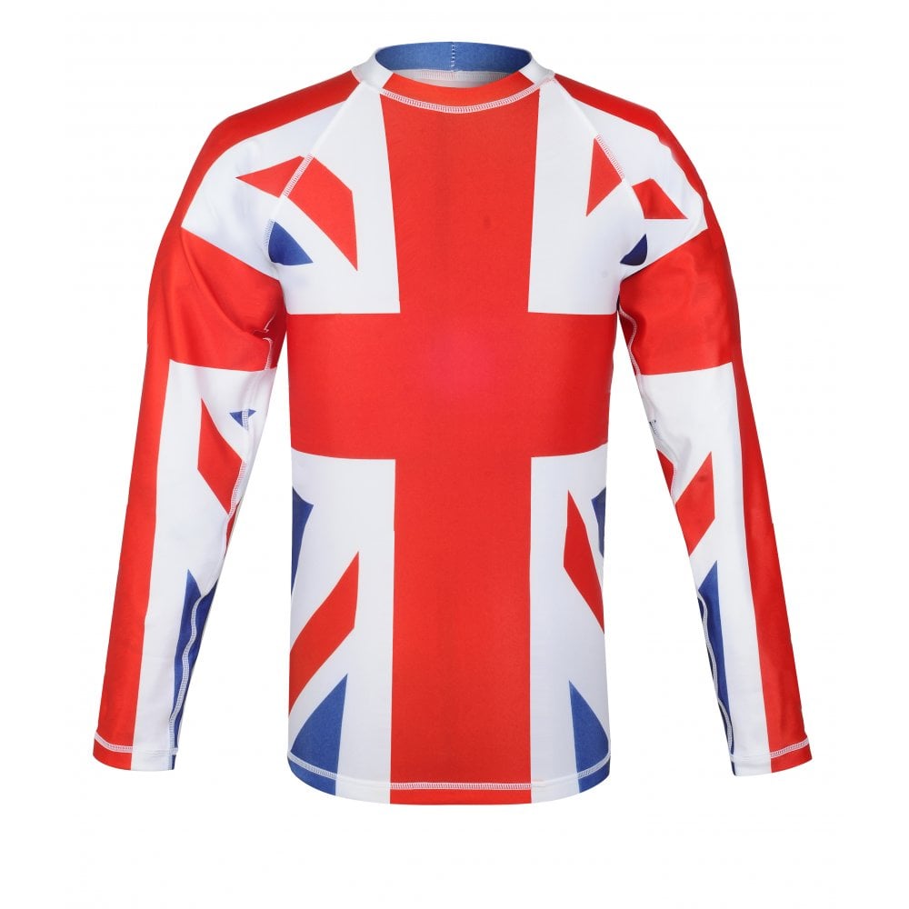 Union Jack Long Sleeve Top