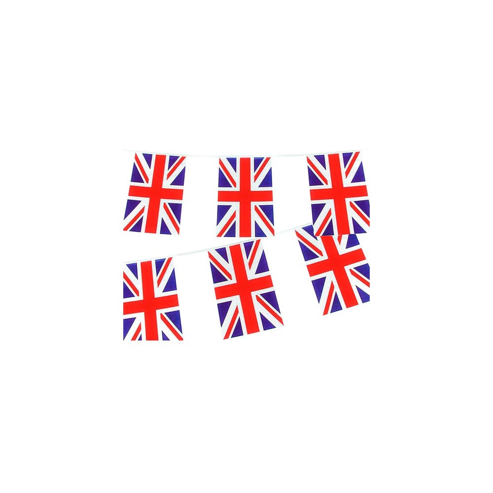 Union Jack Rectangular Bunting 10m