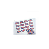 Union Jack Wavy Flag Stickers