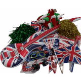 Eurovision Party Kit 2024. Party Pack B - Flags & bunting, Guitar, glasses, noise maker + 4 bonus items!
