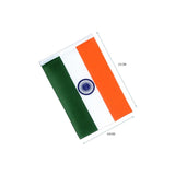 India Mini Flag With Pole
