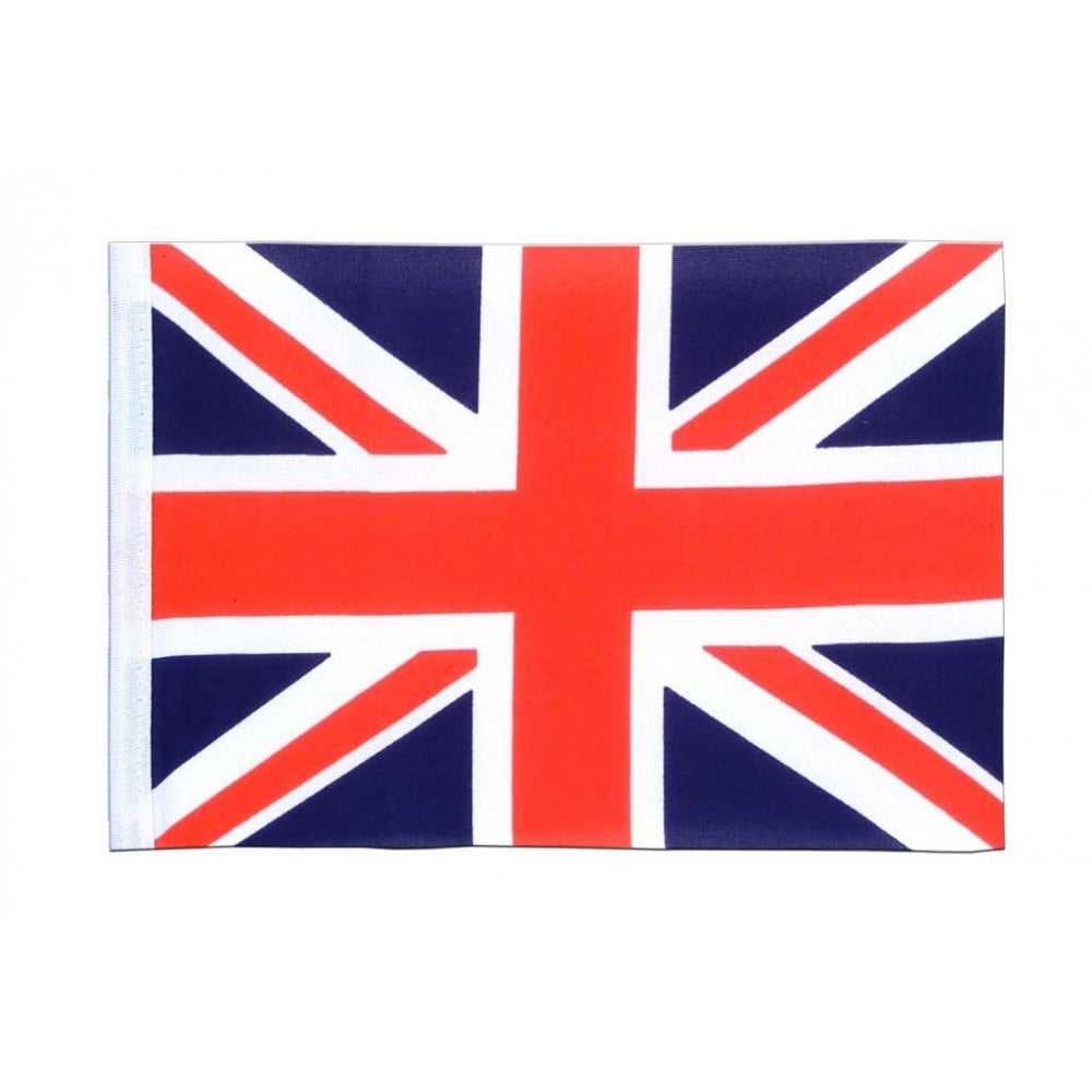 Union Jack Mini Flag With Pole
