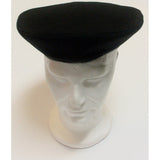 Black Wool Beret Hat