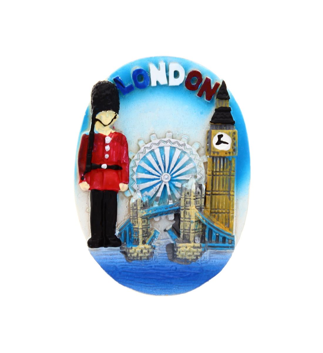 FRIDGE MAGNET LODON BRIDGE GUARD/EYE (12/288)