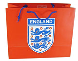 Official England Red Gift Bag (Large – Horizontal)
